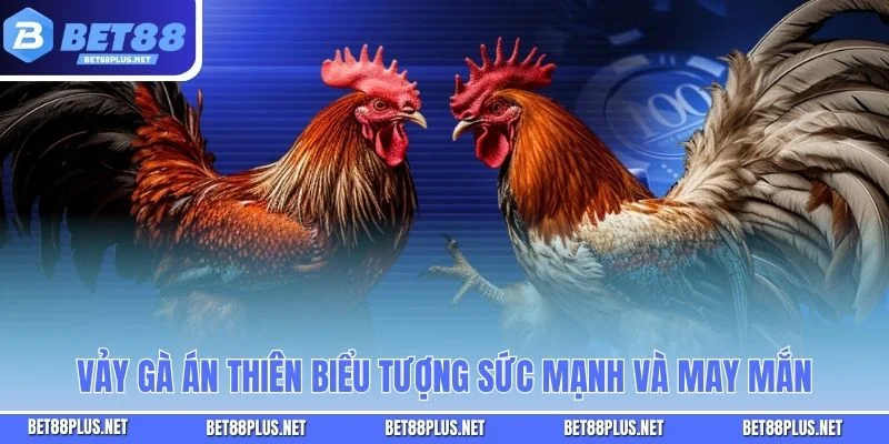 Vảy gà án thiên biểu tượng sức mạnh và may mắn